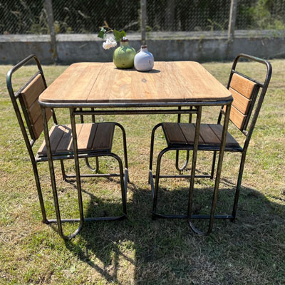 table_chaises_teck_recycle_metal