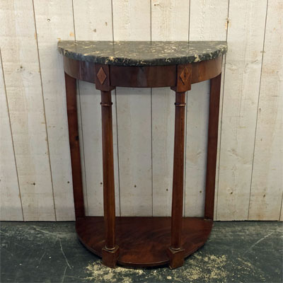 console_demi_lune_marbre
