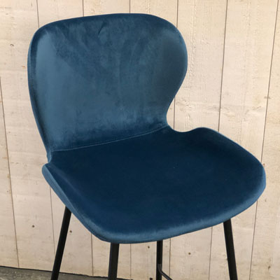 tabouret_haut_velours_bleu