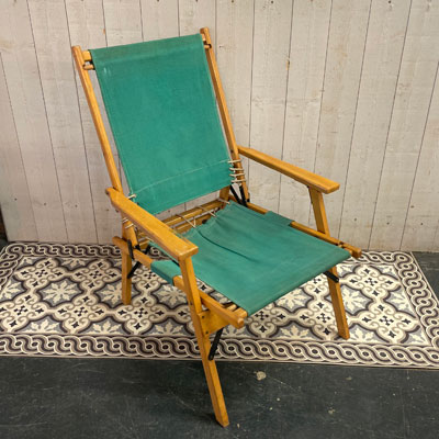 chaise_jardin_toile_verte