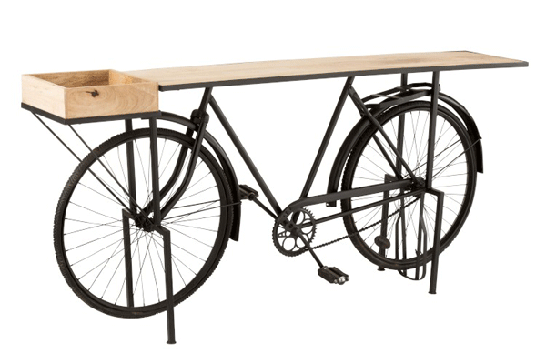 console_velo_noir_plateau_bois