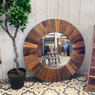 miroir_rond_bois_recycle