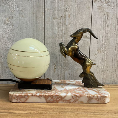 lampe_vintage_biche_opaline_verte