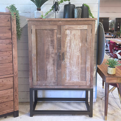 armoire_buffet_teck_recycle_metal